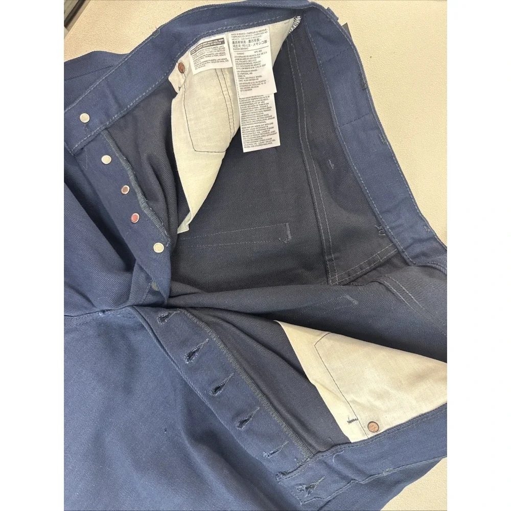 Levi's Original 501 Men's Jeans 40x30 NWOT Dark Navy Blue